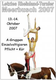 Letztes Rheinisches Turnier 2007 in Meerbusch